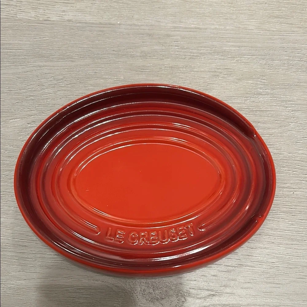Le Creuset Red Oval Lid